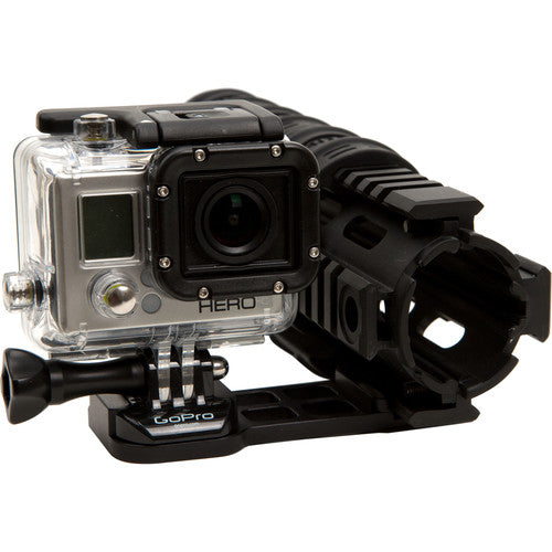 Lancer Tactical Airsoft Off-Set GoPro Camera Mounting Bracket (Picatinny) - Black (GG08-05)