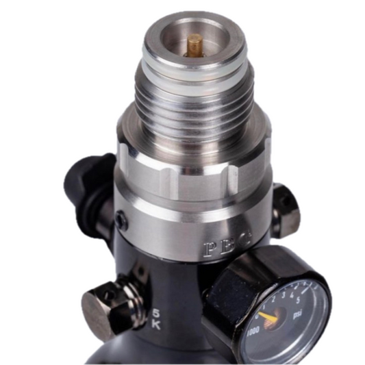 PBG Customs Empire/Valken Tank Regulator Stainless Steel Bonnet Upgrade