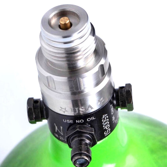 PBG Customs Ninja Tank Regulator Stainless Steel Bonnet Upgrade (Pin Valve)
