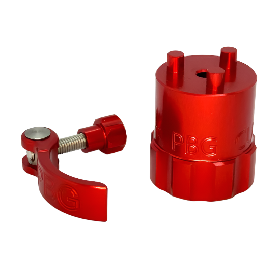 PBG Customs EMEK 100/ETHA2 Aluminum Feedneck Lever & Back Cap Upgrade