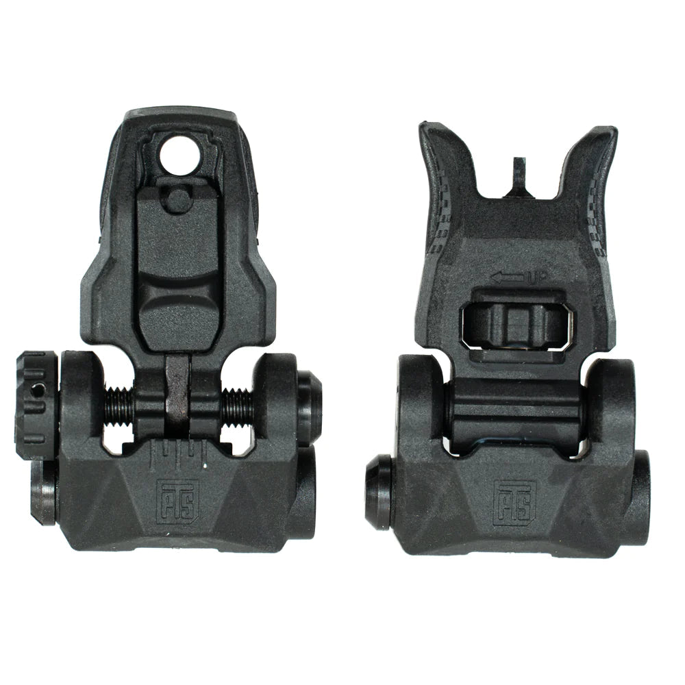 PTS Enhanced Polymer Flip Up Back-Up Iron Sight Set (EPBUIS) (GG05-17)