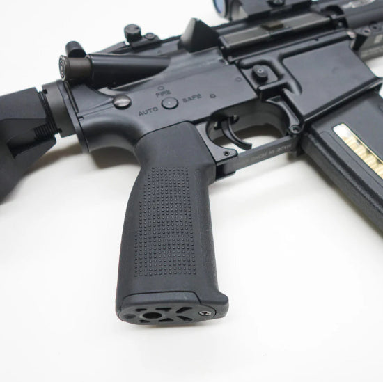 PTS EPG-C Enhanced Polymer Compact Motor Grip for V2 TM M4 AEG - Black (GG07-02)