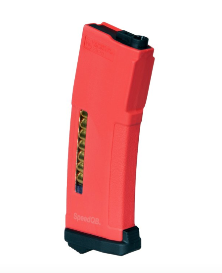 PTS SpeedQB X EPM M4 Mid-Cap 150-Round Magazine RED