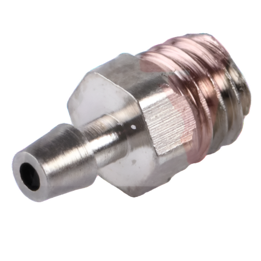 Palmers Pursuit Autococker Ram/LPR Hose Barb 10-32 - Nickel (GG05-08)