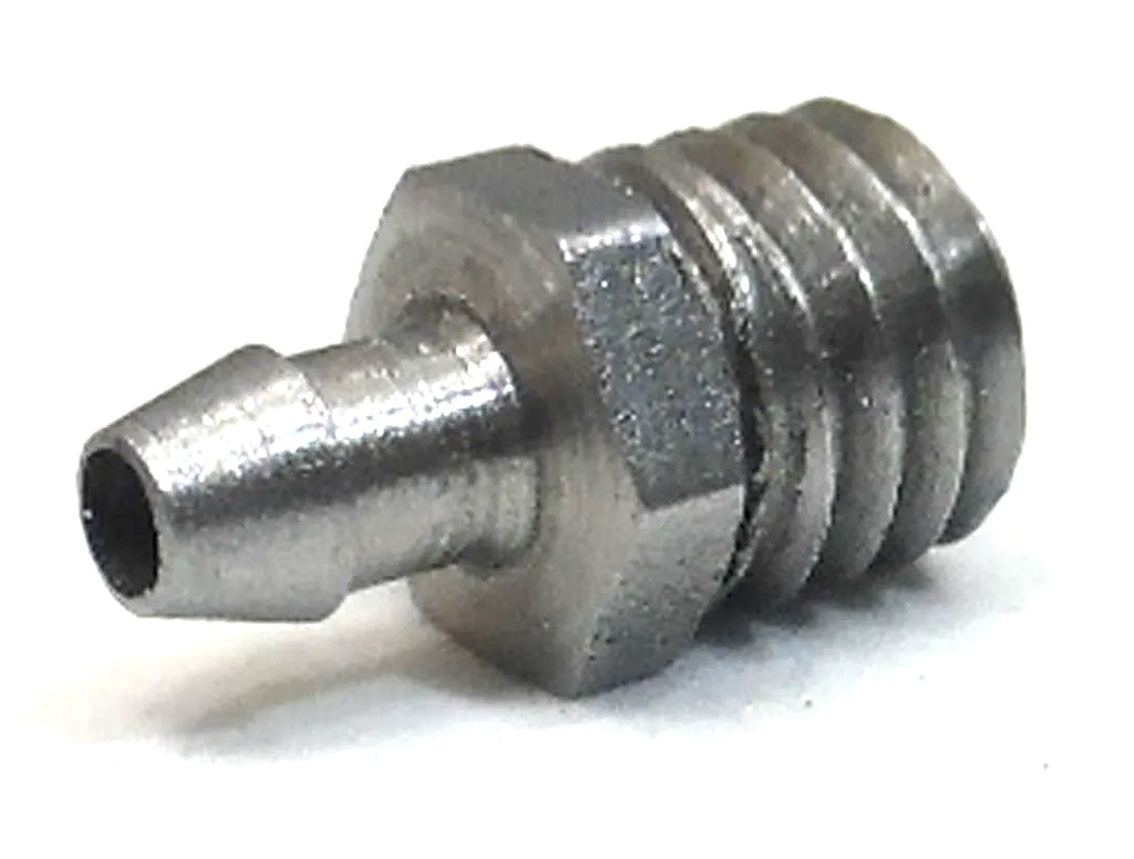 Palmers Pursuit Autococker 10-32 Ram/LPR Hose Barb - Stainless (GG05-08)