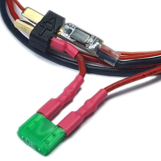Perun MOSFET with Wiring for AEGs