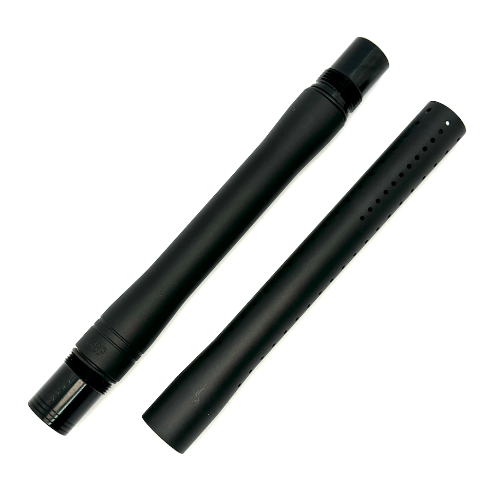 Planet Eclipse Shaft2 Autococker Threaded 2-Piece Paintball Barrel (.689) - Black Dust (GG05-18)