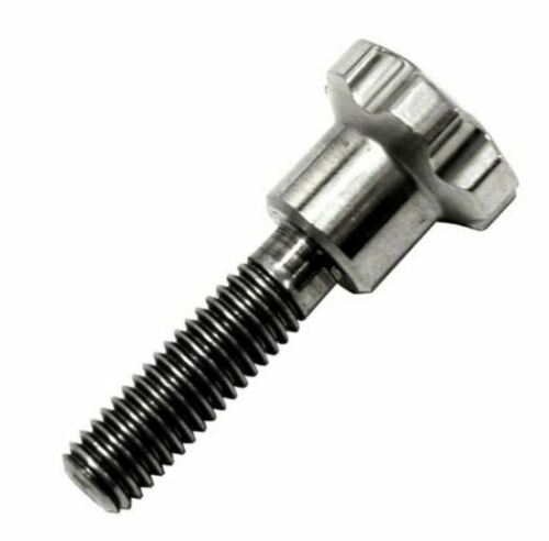 Planet Eclipse Paintball Gun Feed Tube Clamping Lever Sprocket Thumb Screw - Stainless