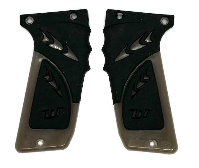 Planet Eclipse WGP Autococker EBlade/WorrBlade Electronic Frame Grip Panels - Smoke (UB7)