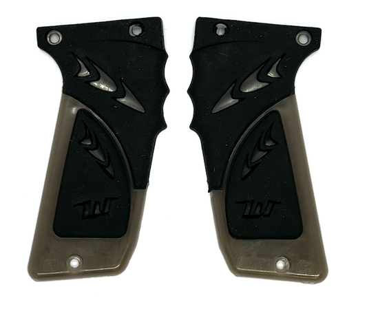 Planet Eclipse WGP Autococker EBlade/WorrBlade Electronic Frame Grip Panels - Smoke (UB7)