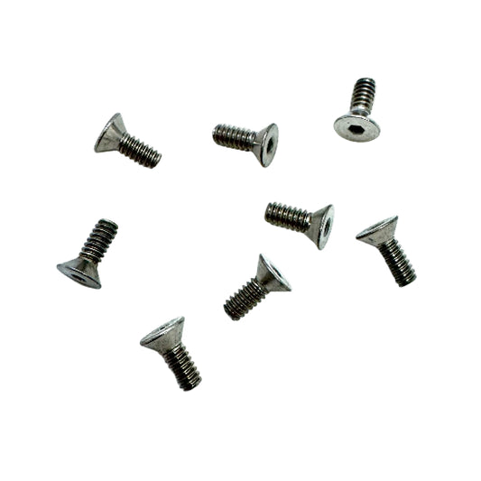 Planet Eclipse EGO / ETEK / ETHA / GEO / GTEK Grip & Eye Cover Screw Set (8 Pack) Stainless