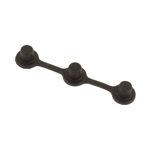 Planet Eclipse EGO/GEO Navigation Plastic Push Button Strip - Black