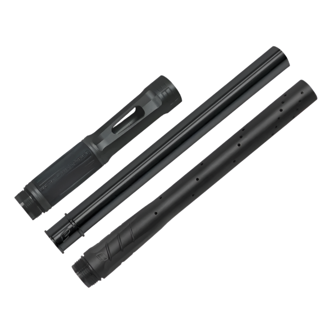 Planet Eclipse PWR S63 Pro Barrel Kit w/.689 Insert (Autococker Threaded) - Black Dust