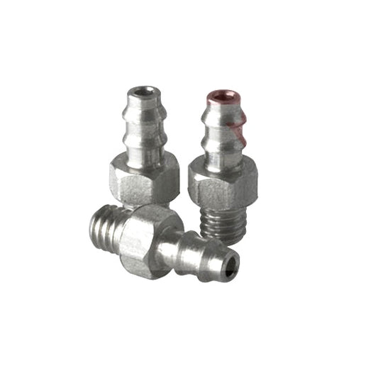 WGP/Planet Eclipse Autococker eBlade Solenoid Housing High Flow Barbs (3 Pack) - Stainless (GG08-12)