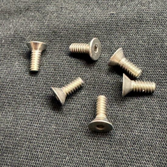 Planet Eclipse eBlade Autococker Grip Screw Set (6 Pack) - Stainless Steel