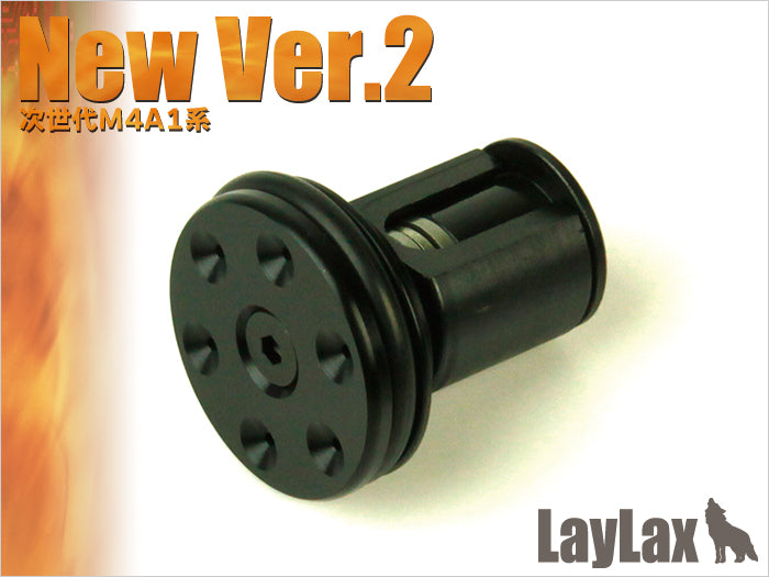 Prometheus AEG V2 TM Next Gen Recoil Stock POM Piston Head - Black (GG06-01)
