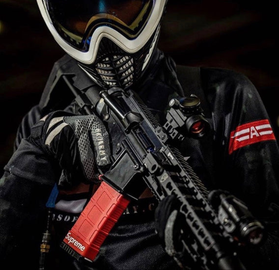 CNC-Reserverohr Mit 6 Positionen Für M4/M16 AEG-Serie – Aluminium, Eloxiert CNC-Reserverohr Mit 6 Positionen Für M4/M16 AEG-Serie – Aluminium, Eloxiert