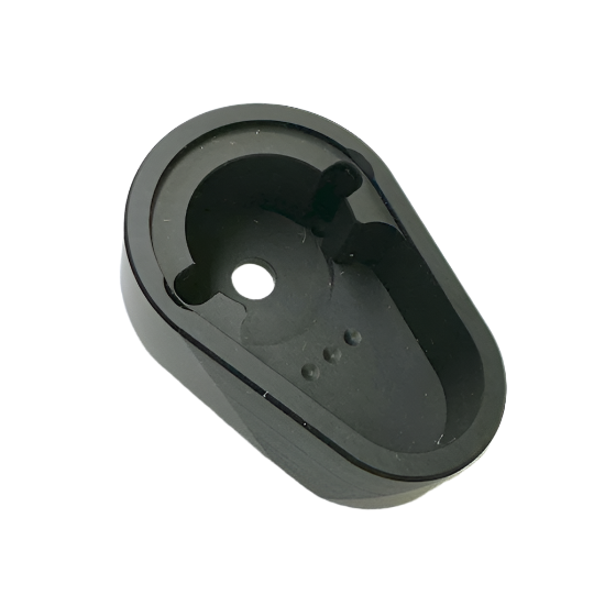 RPS Airsoft AEG/ESG M4 Aluminum Stock Delete End Cap BLACK 2