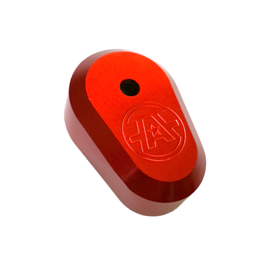 RPS Airsoft AEG/ESG M4 Aluminum Stock Delete End Cap RED