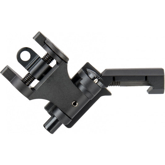 Ranger Armory Full Metal Canted Flip Up Rear Sight (Picatinny) - Black (GG06-11)