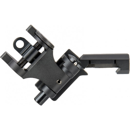 Ranger Armory Full Metal Canted Flip Up Rear Sight (Picatinny) BLACK