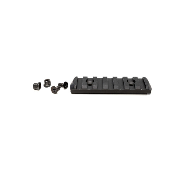 Retro Arms AEG CNC Machined 7-Slot (80mm) Picatinny Rail (KeyMod) BLACK 2