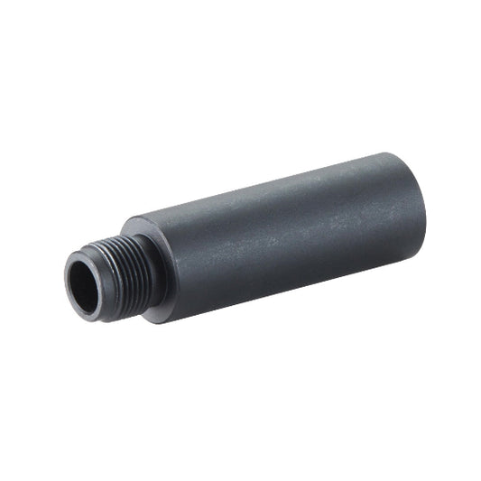 Retro Arms AEG CNC Machined Outer Barrel Extension (14mm CCW) 50mm (2") BLACK