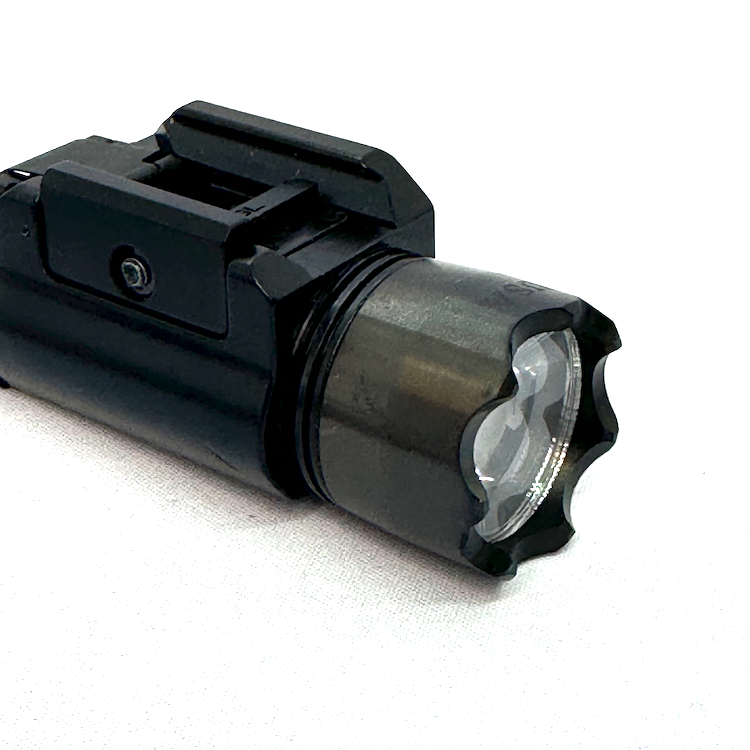 Ricochet Streamlight TLR-1 HL Flashlight Blindfire "Glass Breaker" Screw On Bayonet Cover w/Clear Shatter-Proof Lens (King Crown Edition) - Stainless Steel Black (GG07-15)