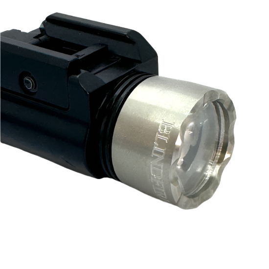 Ricochet Streamlight TLR-1 HL Flashlight Glass Breaker Screw-On Cover w/Shatter-Proof Lens Kit (LEO EDITION) - Stainless Steel (GG02-13)