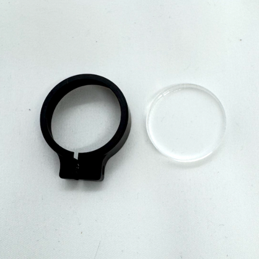 Ricochet Surefire Scout M600U Flashlight Clamping Bezel Cover BLACK DUST
