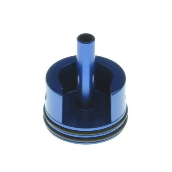 SHS Airsoft AEG V3 AK Gearbox CNC Aluminum Cylinder Head (Long) Blue #GT0026