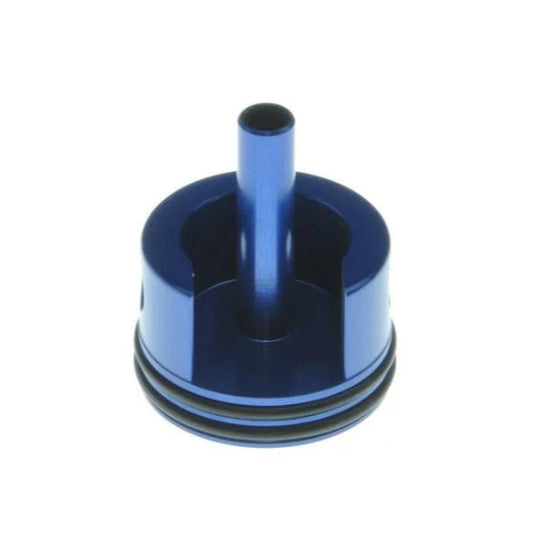 SHS Airsoft AEG V3 AK Gearbox CNC Aluminum Cylinder Head (Long) Blue #GT0026