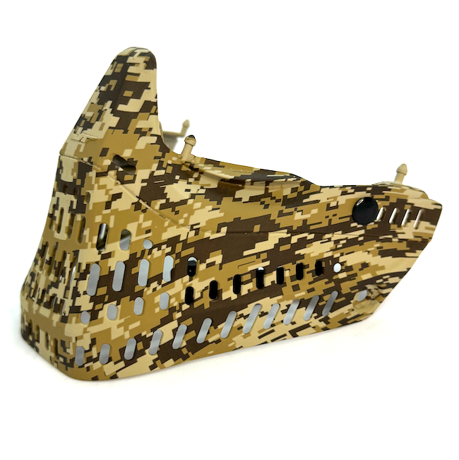 JT Spectra ProFlex/ProShield Bottom Face Mask Skirt - LE Cash Money Digi Camo