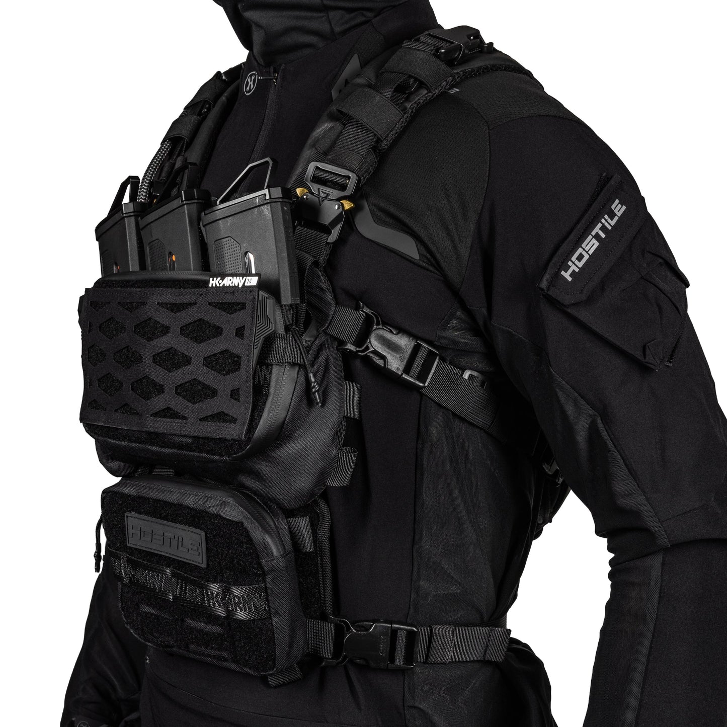 HK Army Airsoft CTS Sector Chest Rig - Black