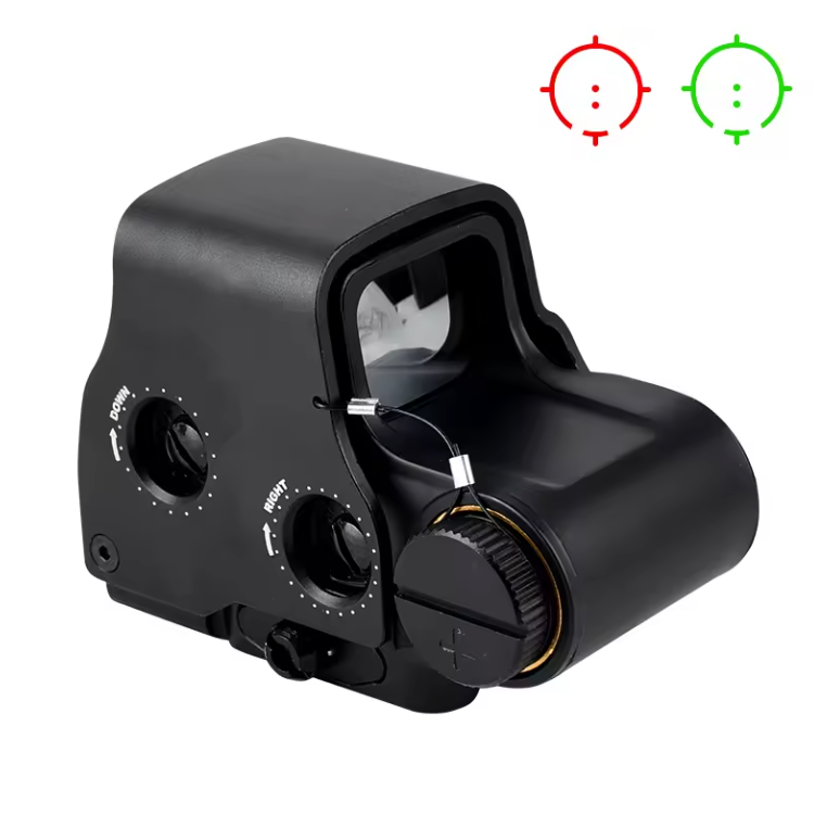 Tactical 558 Red/Green Dot Optic Sight w/Holographic Reflex Sight - Black