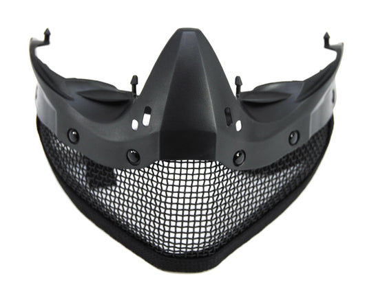 Tippmann Tactical Airsoft Goggle Mesh Bottom Skirt - Black