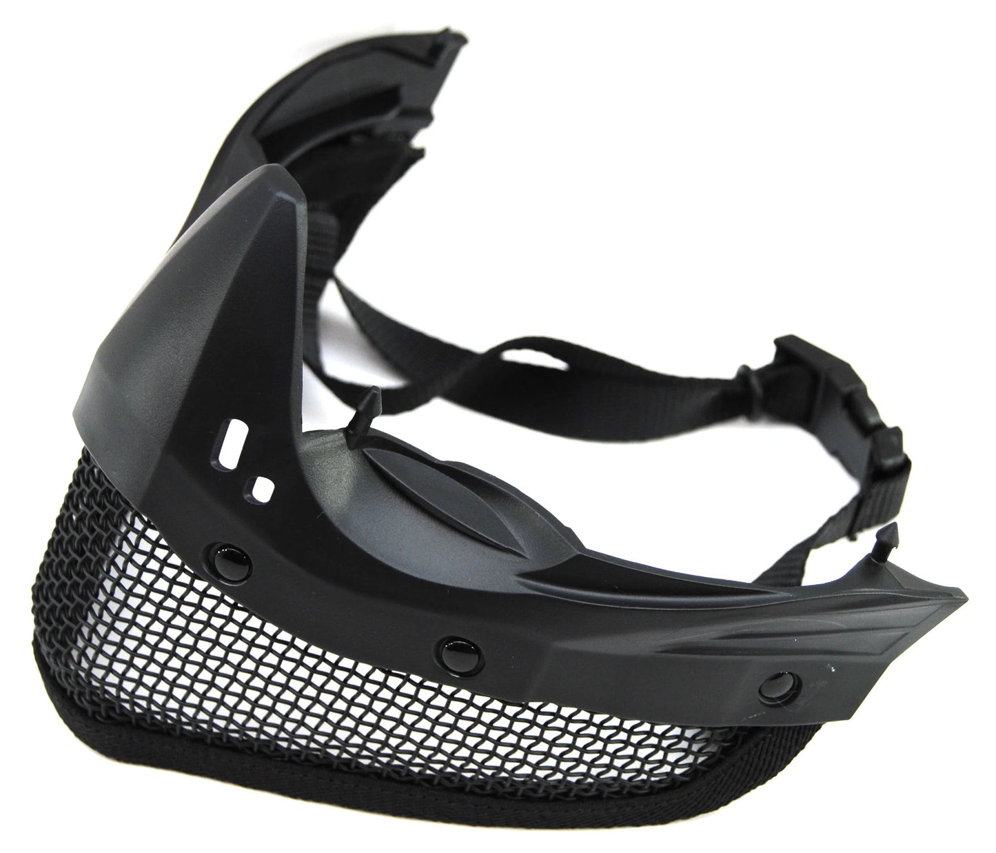 Tippmann Tactical Airsoft Goggle Mesh Bottom Skirt - Black