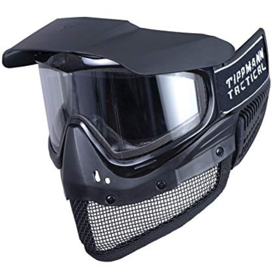 Tippmann Tactical Airsoft Goggle Mesh Bottom Skirt BLACK