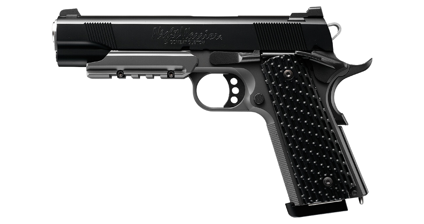 Tokyo Marui Night Warrior 5.1 Gas Blowback Airsoft Pistol - 2 Tone Black/Grey