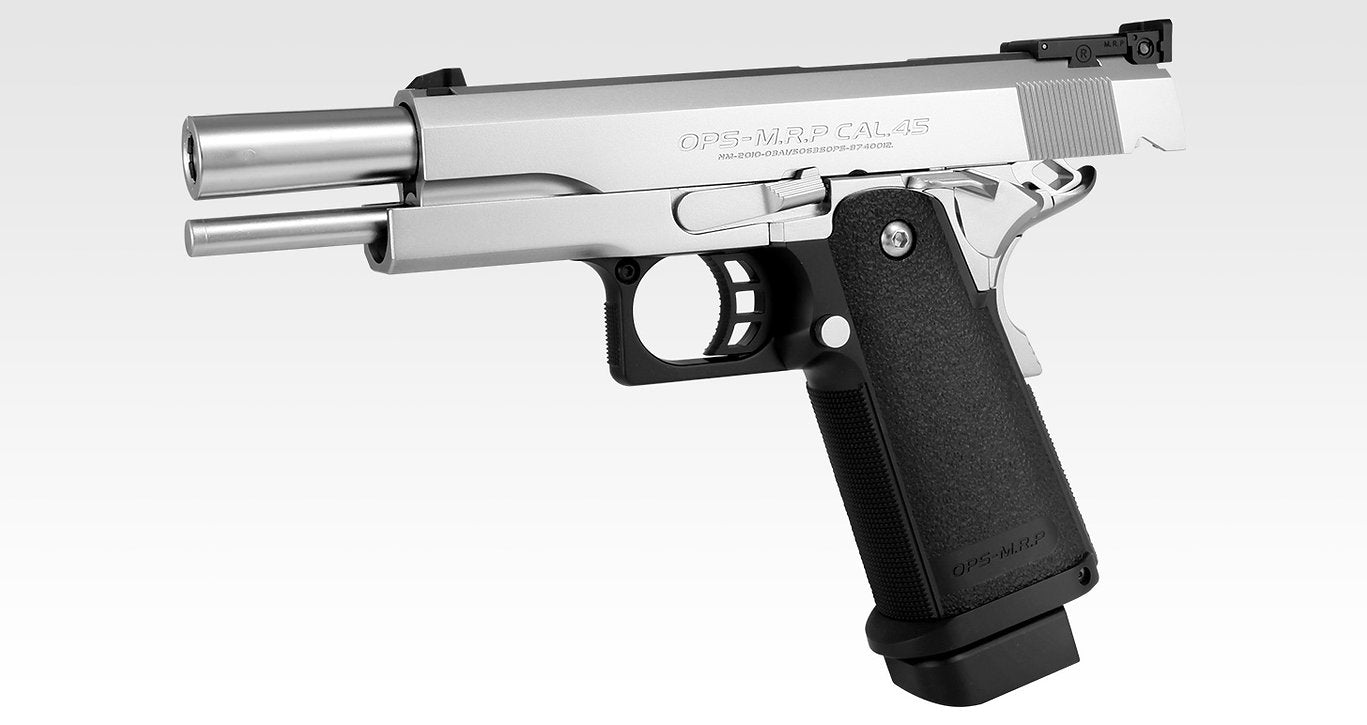 Tokyo Marui Stainless Hi Capa 5.1 Gas Blowback Airsoft Pistol - Silver