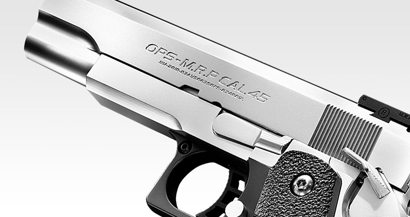 Tokyo Marui Stainless Hi Capa 5.1 Gas Blowback Airsoft Pistol - Silver