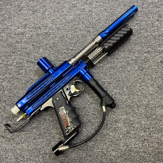 USED WGP STO VF Autococker Sniper Paintball Pump Gun Blue Gloss