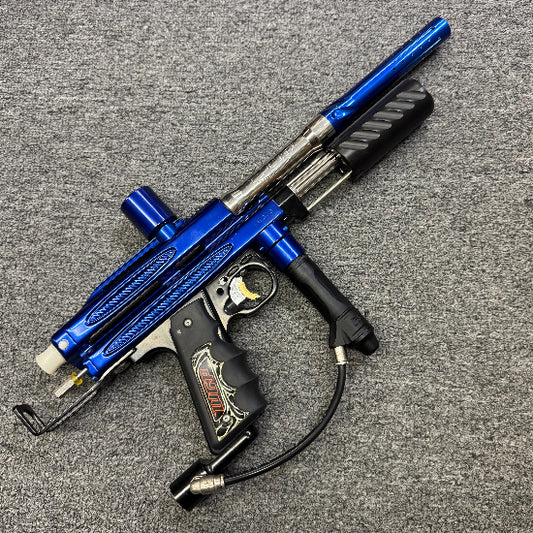 USED WGP STO VF Autococker Sniper Paintball Pump Gun Blue Gloss