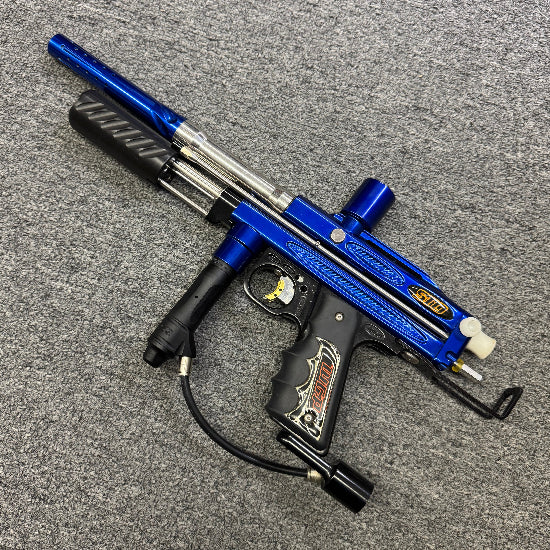 USED WGP STO VF Autococker Sniper Paintball Pump Gun Blue Gloss