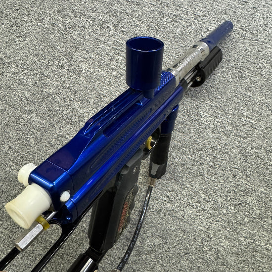 USED WGP STO VF Autococker Sniper Paintball Pump Gun Blue Gloss