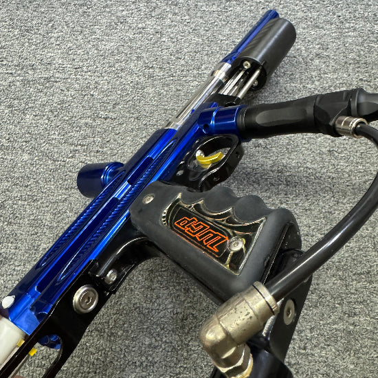 USED WGP STO VF Autococker Sniper Paintball Pump Gun Blue Gloss