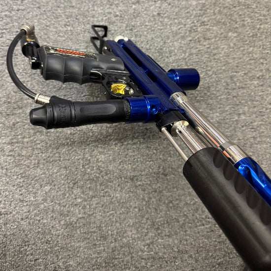 USED WGP STO VF Autococker Sniper Paintball Pump Gun Blue Gloss