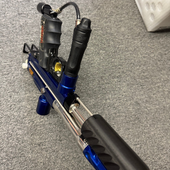 USED WGP STO VF Autococker Sniper Paintball Pump Gun Blue Gloss