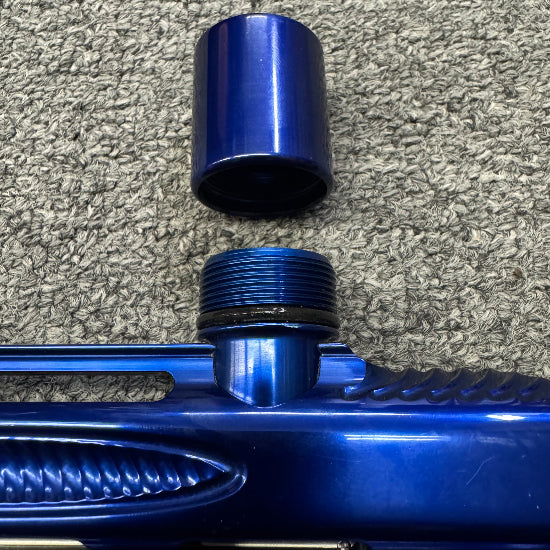 USED WGP STO VF Autococker Sniper Paintball Pump Gun Blue Gloss