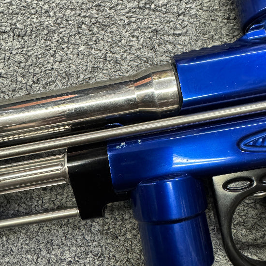 USED WGP STO VF Autococker Sniper Paintball Pump Gun Blue Gloss